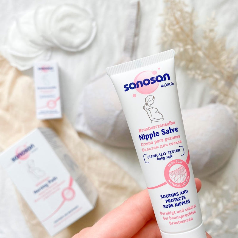 Crema para Pezones 100% Lanolina Sanosan