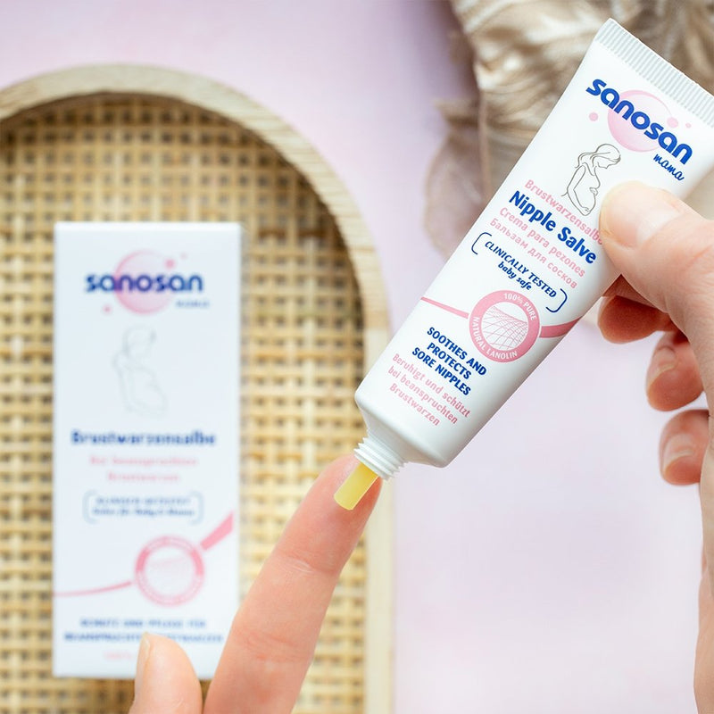 Crema para Pezones 100% Lanolina Sanosan
