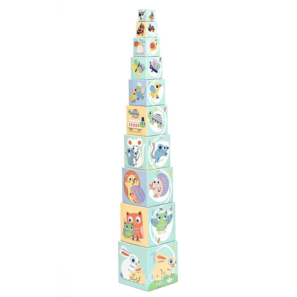 Cubos Apilables Baby Bloki Djeco