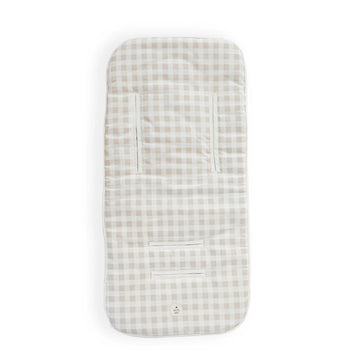 Protector acolchado para Coche Vichy Beige Antu Baby