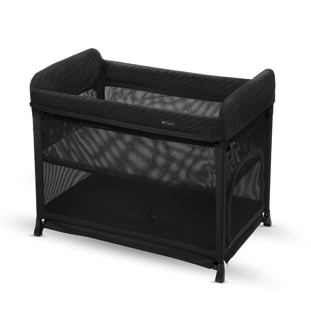 Cuna de viaje Moon Dream Negro KinderKraft