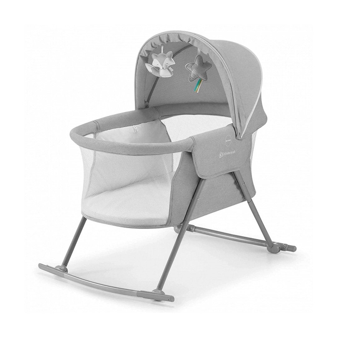 Cuna Moisés Lovi 3 en 1 Gris KinderKraft