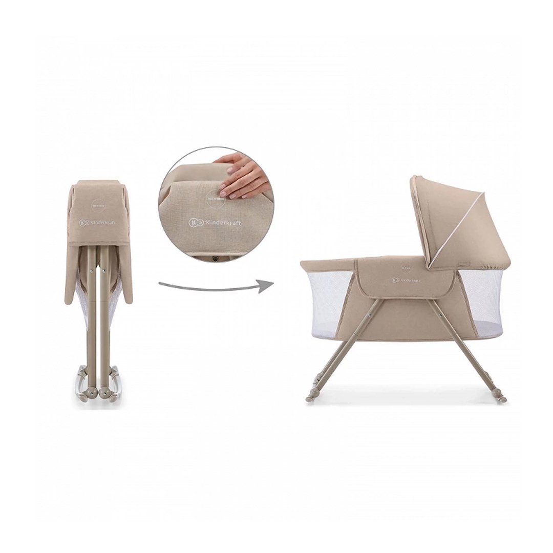 Cuna Moisés Lovi 3 en 1 Beige KinderKraft