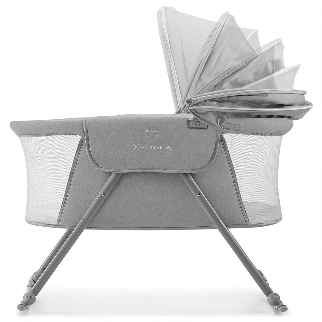 Cuna Moisés Lovi 3 en 1 Gris KinderKraft