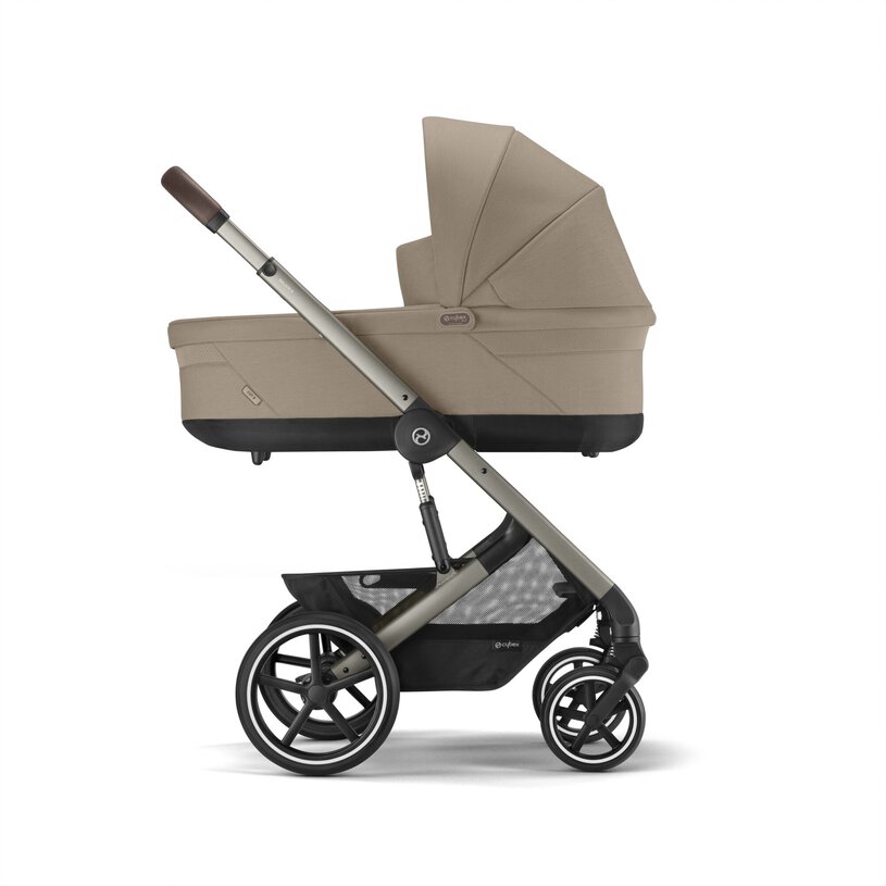 Moisés Cot S Lux Almond Beige Cybex