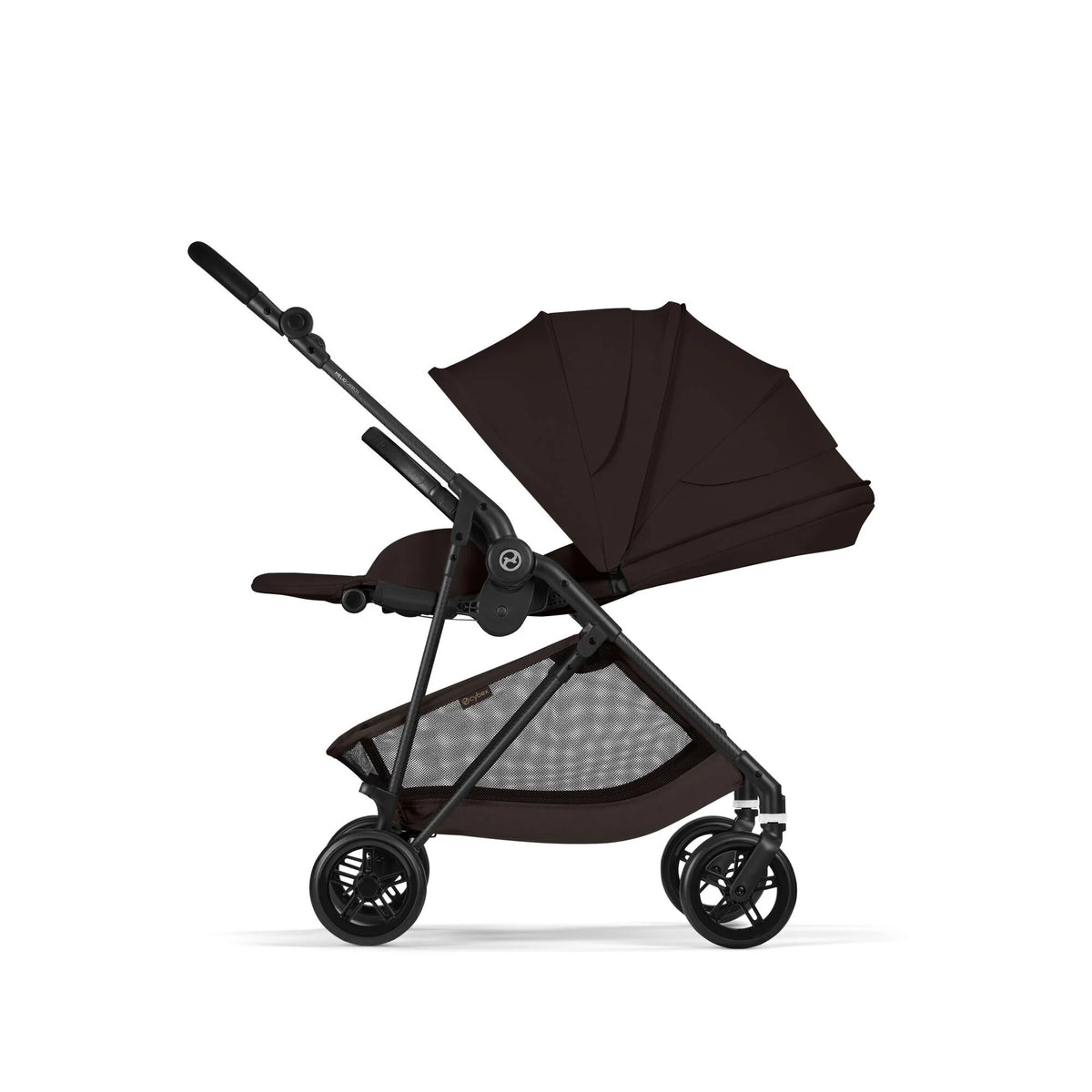 Travel System Melio Carbon + Aton S2 + Base Chocolate Brown Cybex