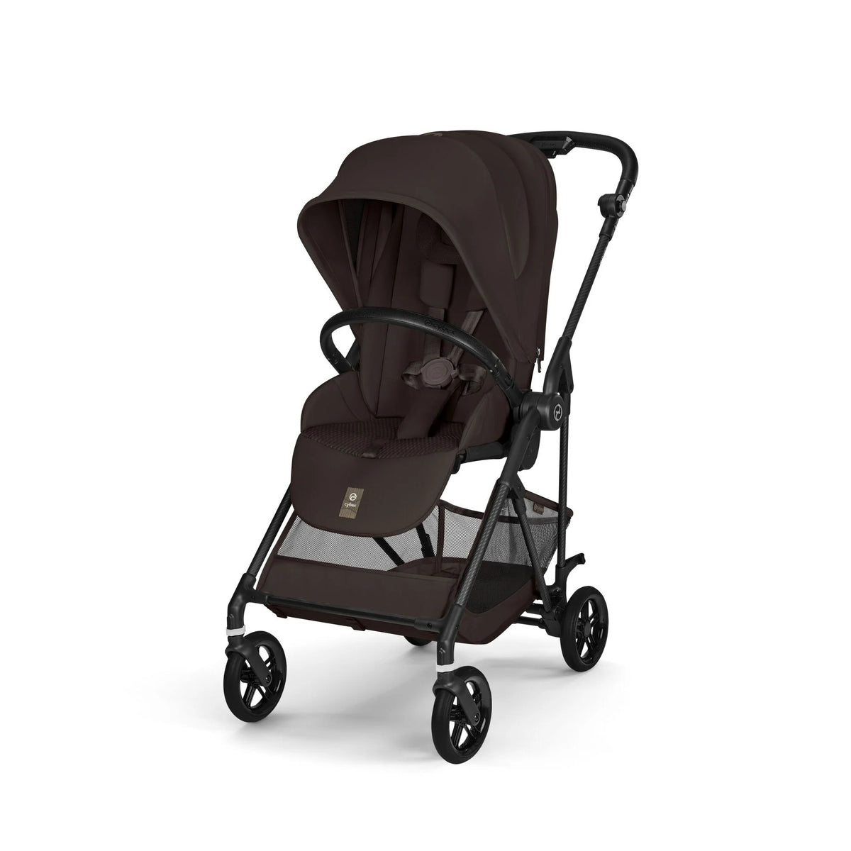 Travel System Melio Carbon + Aton S2 + Base Chocolate Brown Cybex