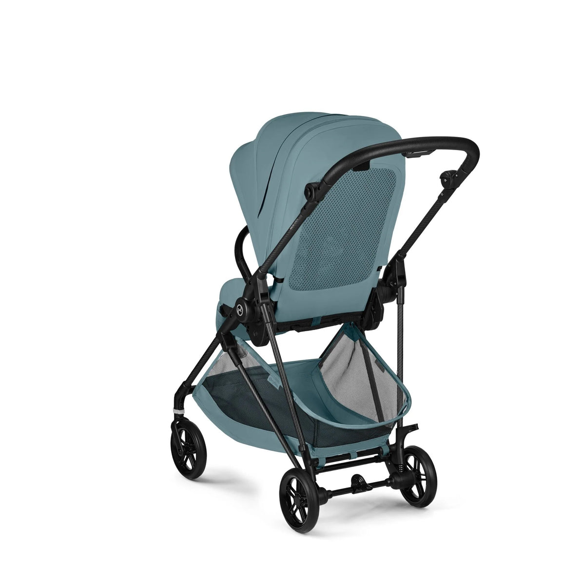 Travel System Melio Carbon + Aton S2 + Base Stormy Blue Cybex