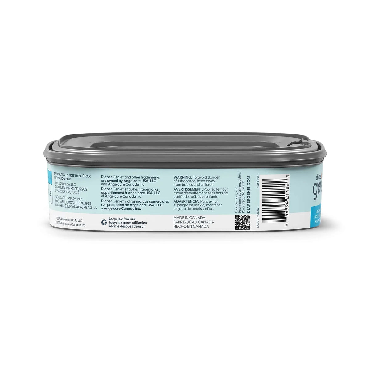 Recambio individual Basurero Contendor de 165 pañales Diaper Genie