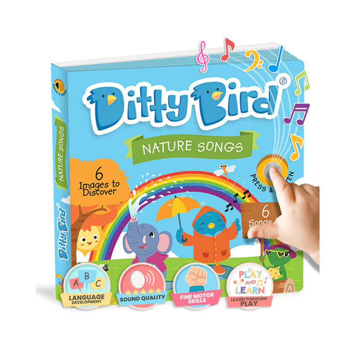 Libro Interactivo Nature Songs Ditty Bird