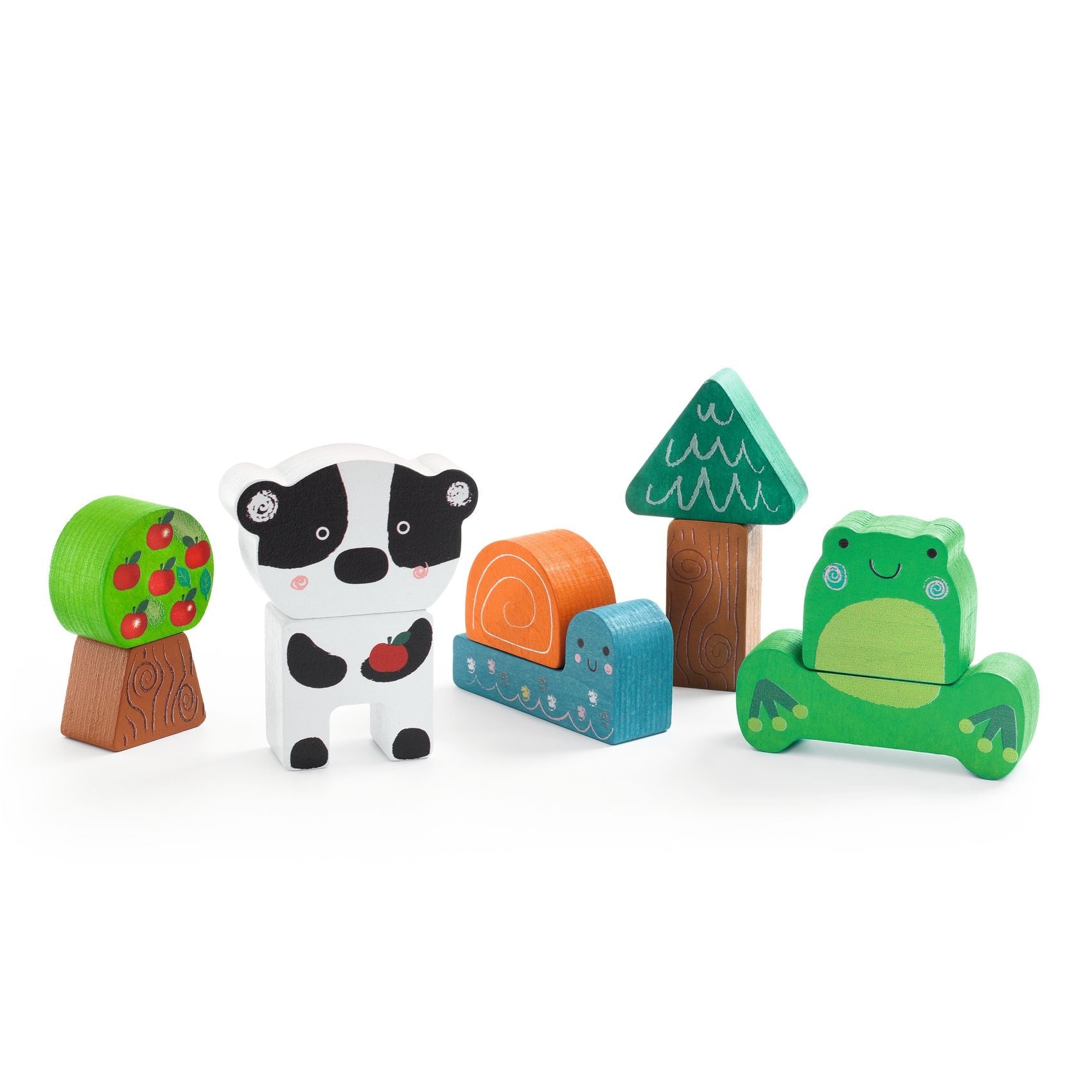 Puzzle Madera Relieve Puzz Match Happy Djeco