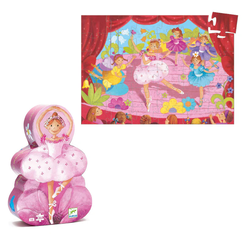 Puzzle Bailarina 36 piezas Djeco