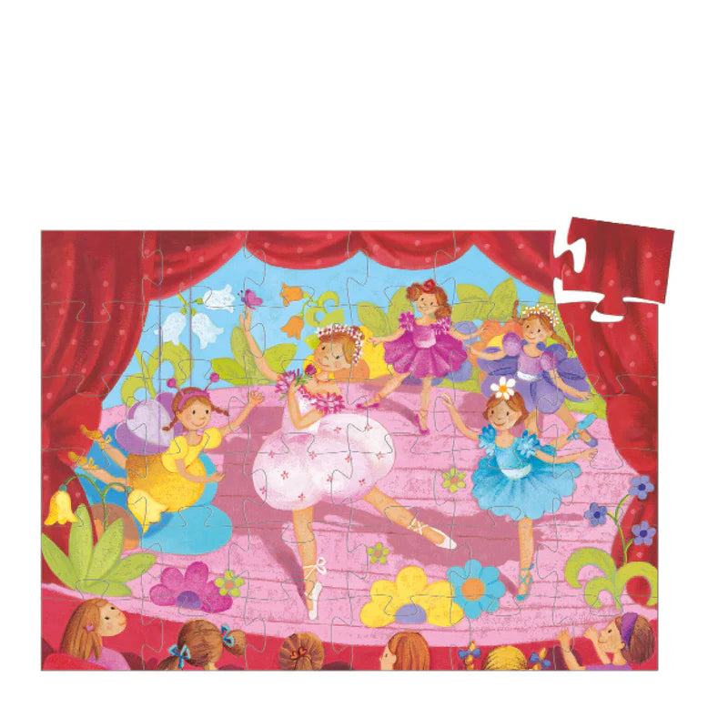 Puzzle Bailarina 36 piezas Djeco