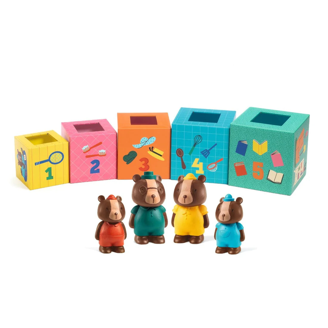 Cubos Apilables TopaniHouse Djeco
