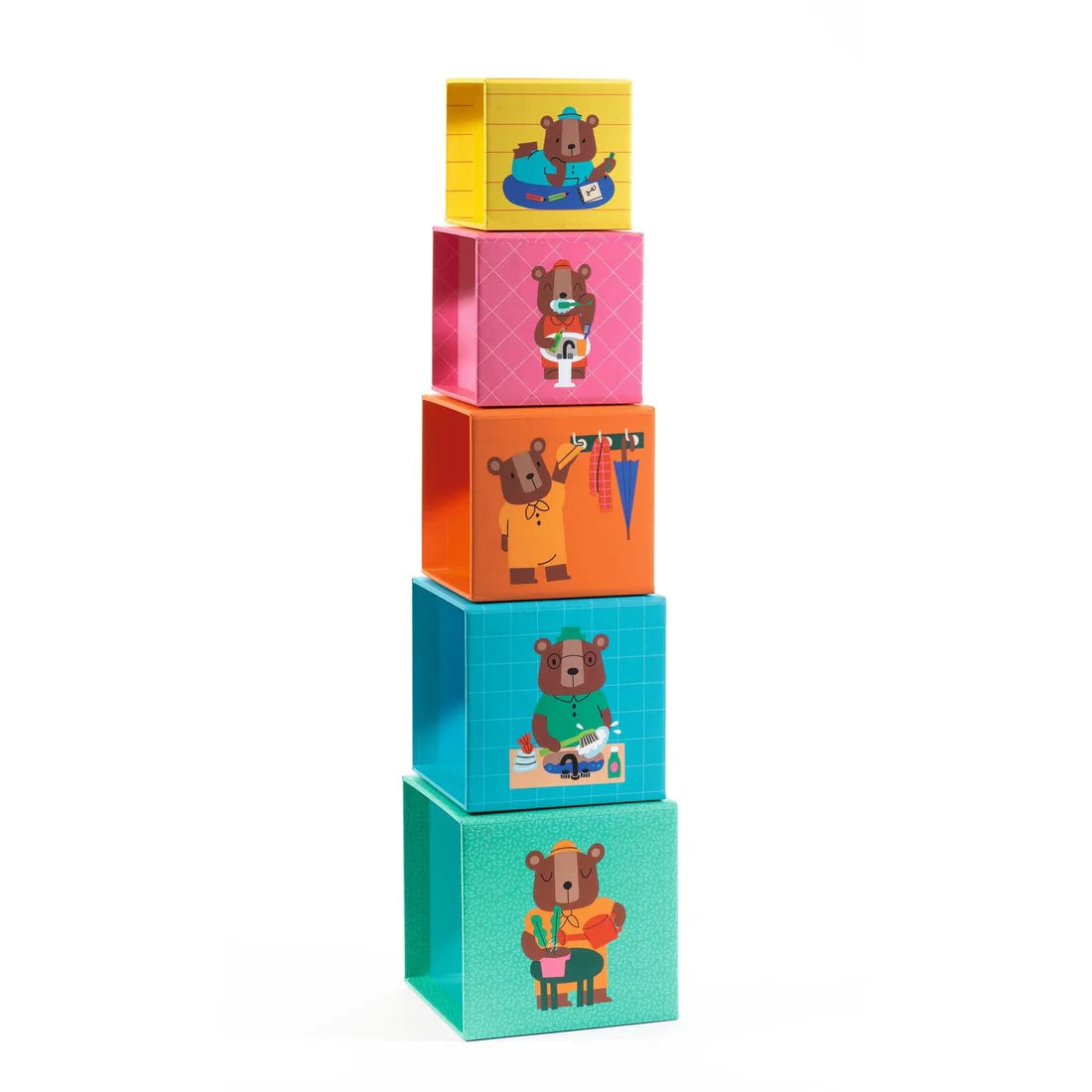 Cubos Apilables TopaniHouse Djeco