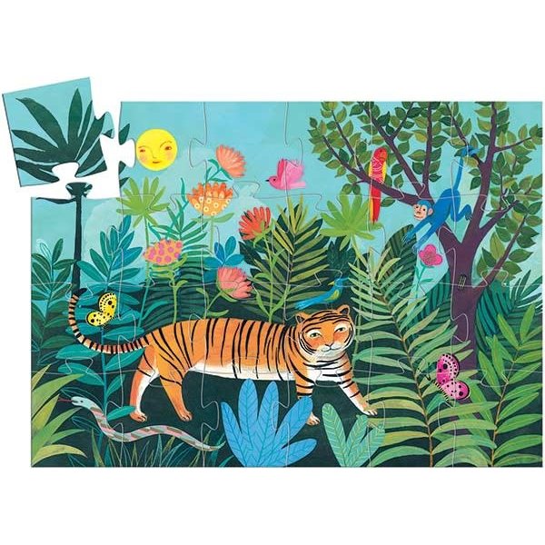 Puzzle Tigre 24 piezas Djeco