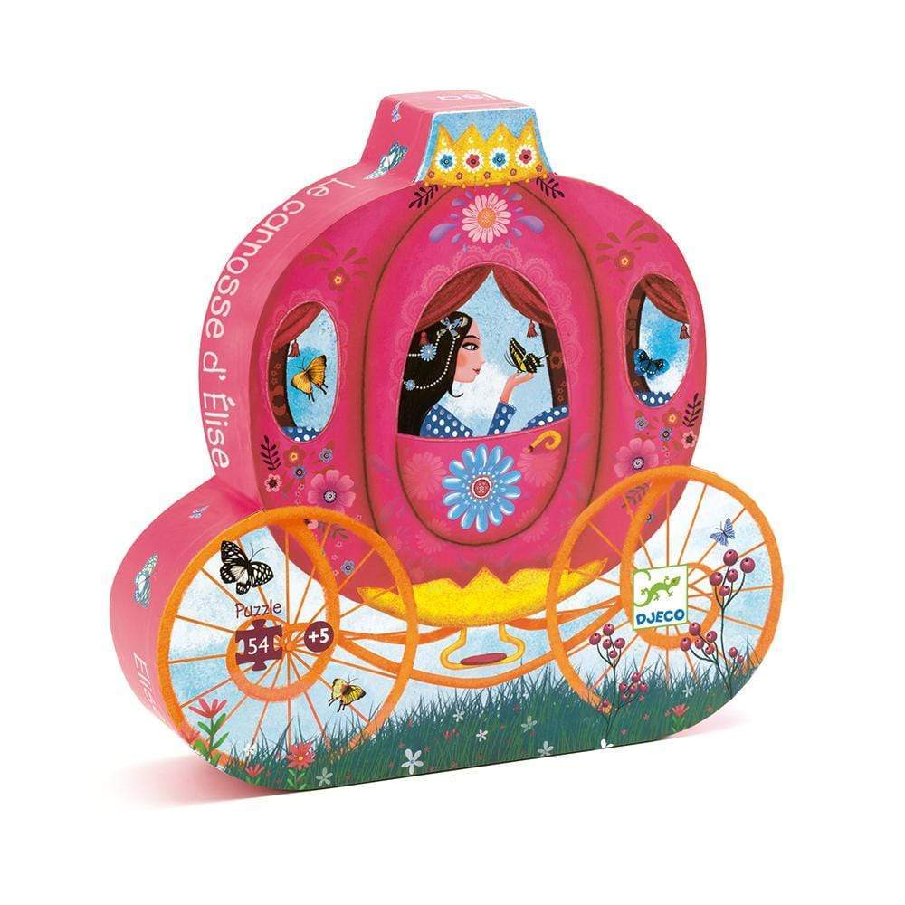 Puzzle La Carroza de Elisa 54 piezas Djeco