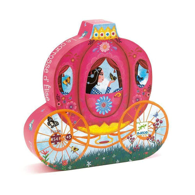 Puzzle La Carroza de Elisa 54 piezas Djeco