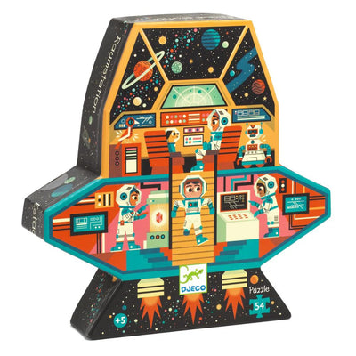 Puzzle Estación Espacial 54 Piezas Djeco