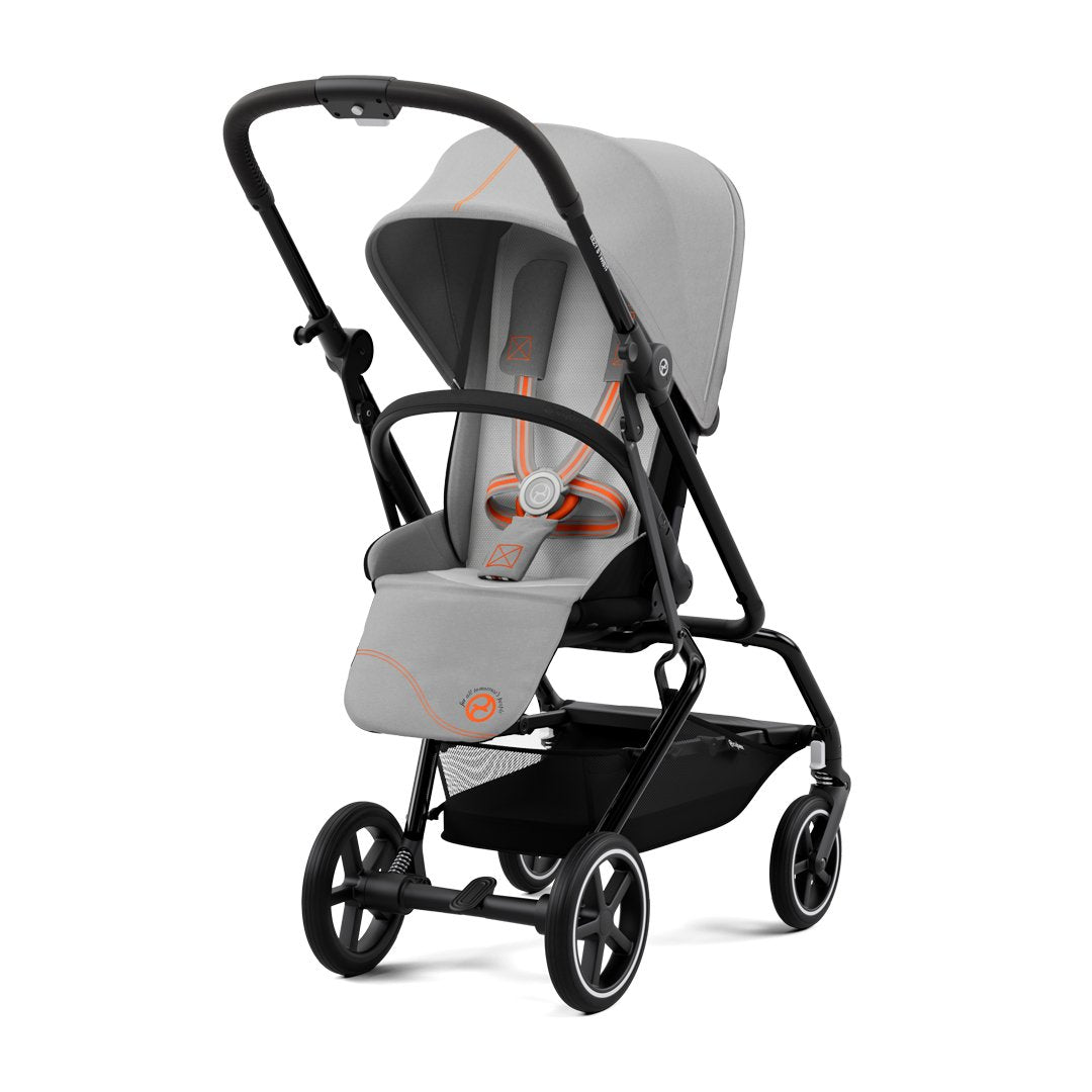 Travel System Eezy S Twist Plus + Aton G + Base Black Lava Grey Cybex