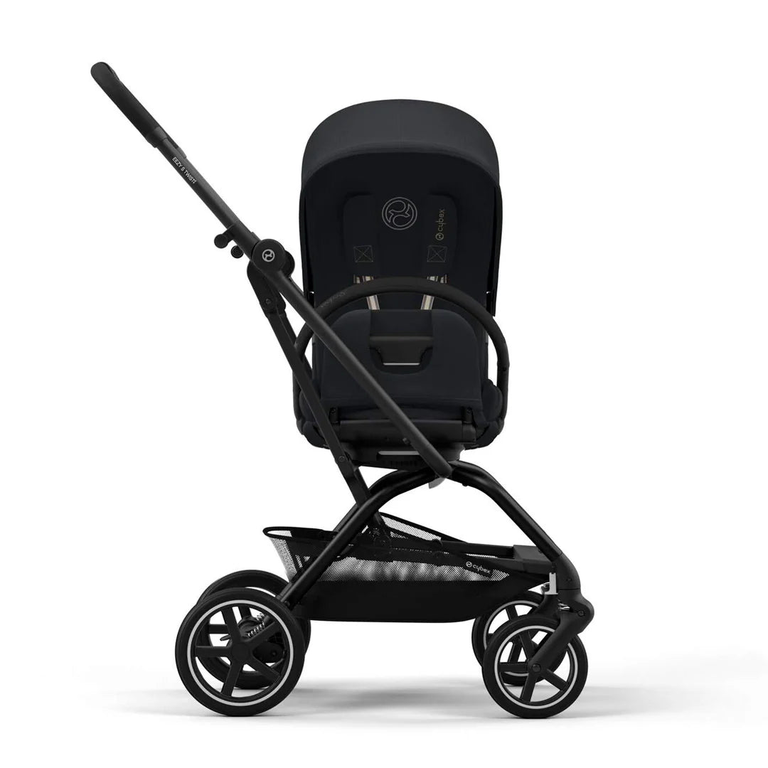 Travel System Eezy S Twist Plus Black Magic Black + Aton S2 + Base OPH Cybex