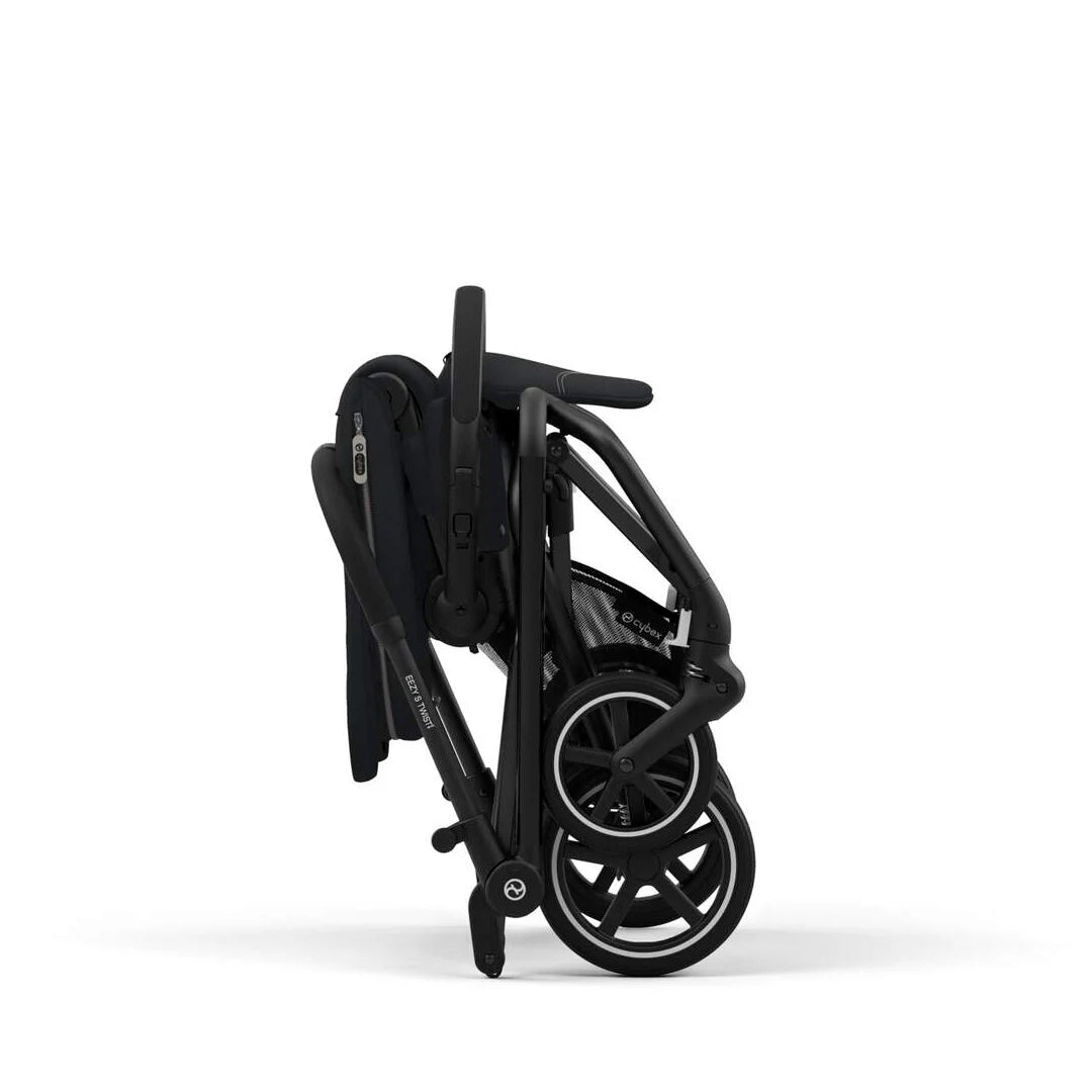 Travel System Eezy S Twist Plus Black Magic Black + Aton S2 + Base OPH Cybex