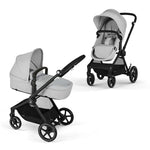 Travel System EOS BLK 2 en 1 + Aton G + Base Lava Grey Cybex