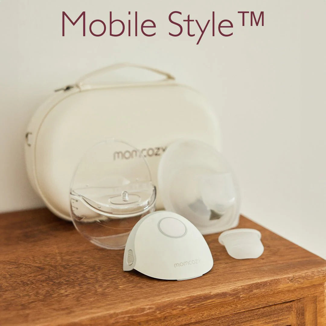 Extractor de leche materna M6 Doble Manos libres Mobile Style™ Momcozy