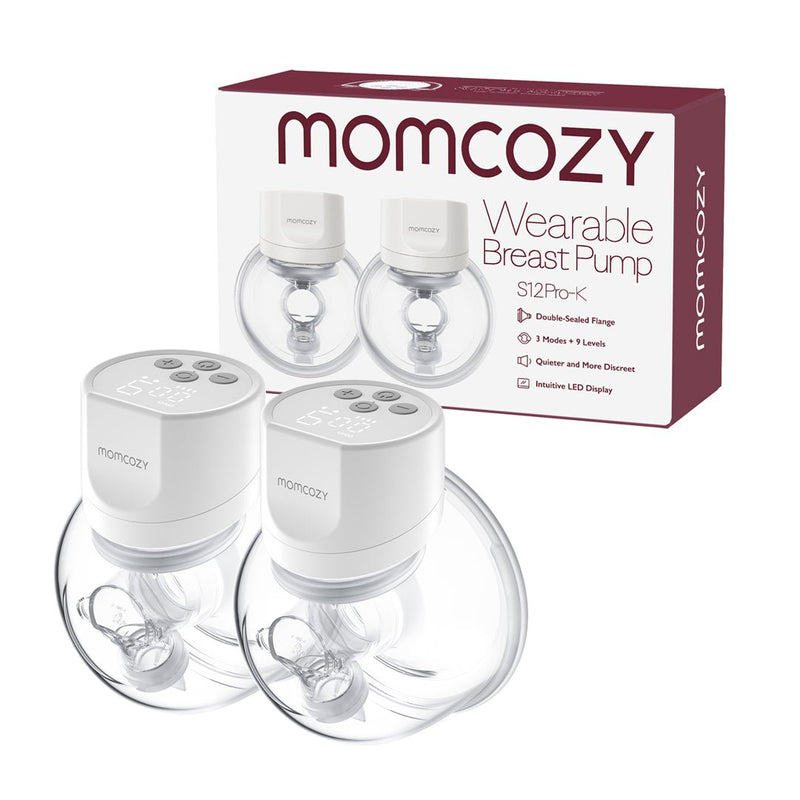 Extractor de leche materna manos libres S12 Pro Doble Momcozy