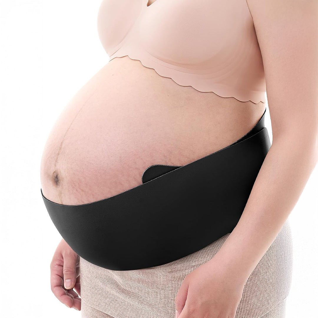 Faja de Embarazo Maternova con Soporte Lumbar Negro Talla L Momcozy