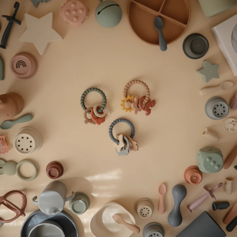 Anillo mordedores Space Mushie