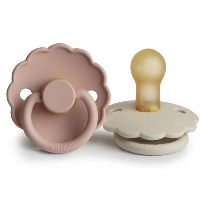 Pack de 2 Chupetes Frigg Blush/Cream Talla 2 (6-18 meses)