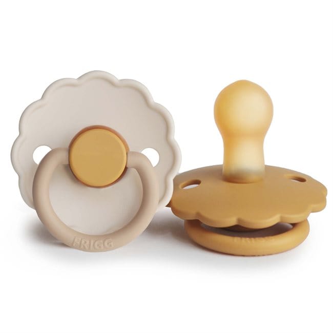 Pack de 2 Chupetes Frigg Chamomile/Honey Talla 2 (6-18 meses)