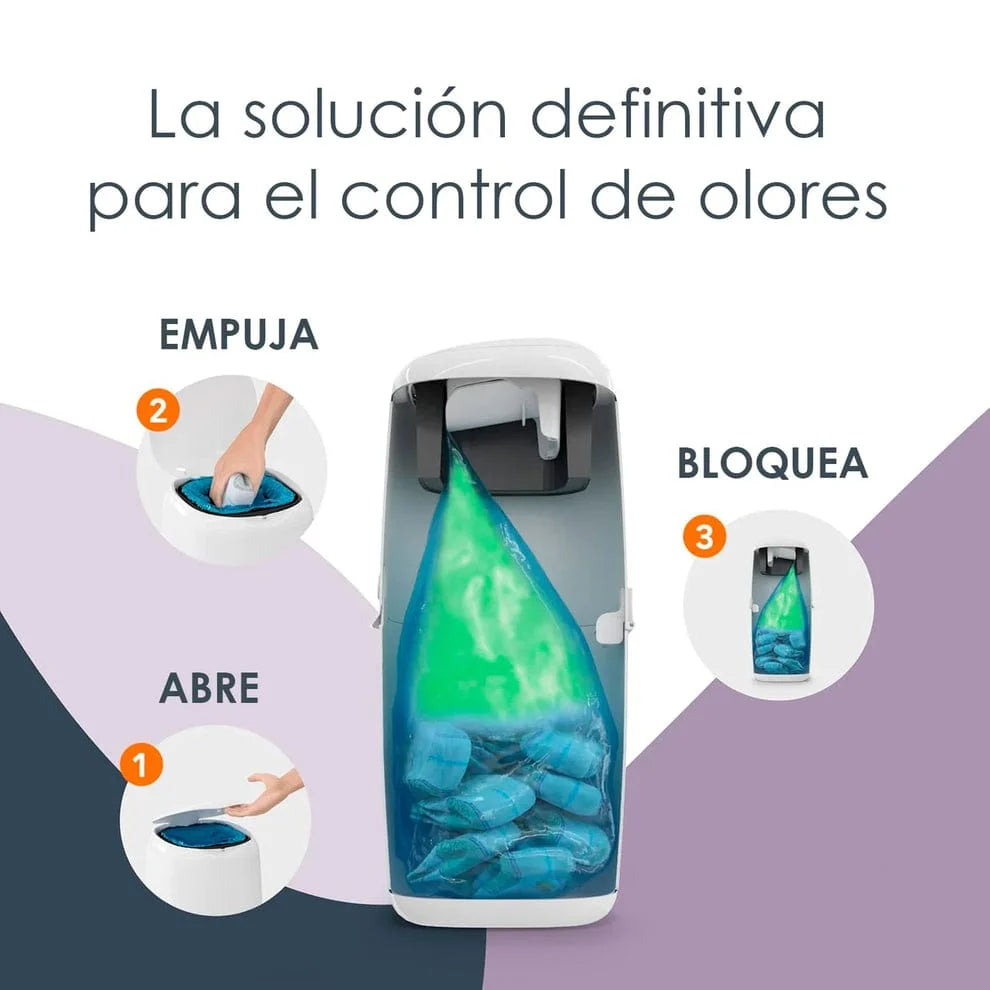 Basurero Contenedor de pañales Compact Pail Diaper Genie
