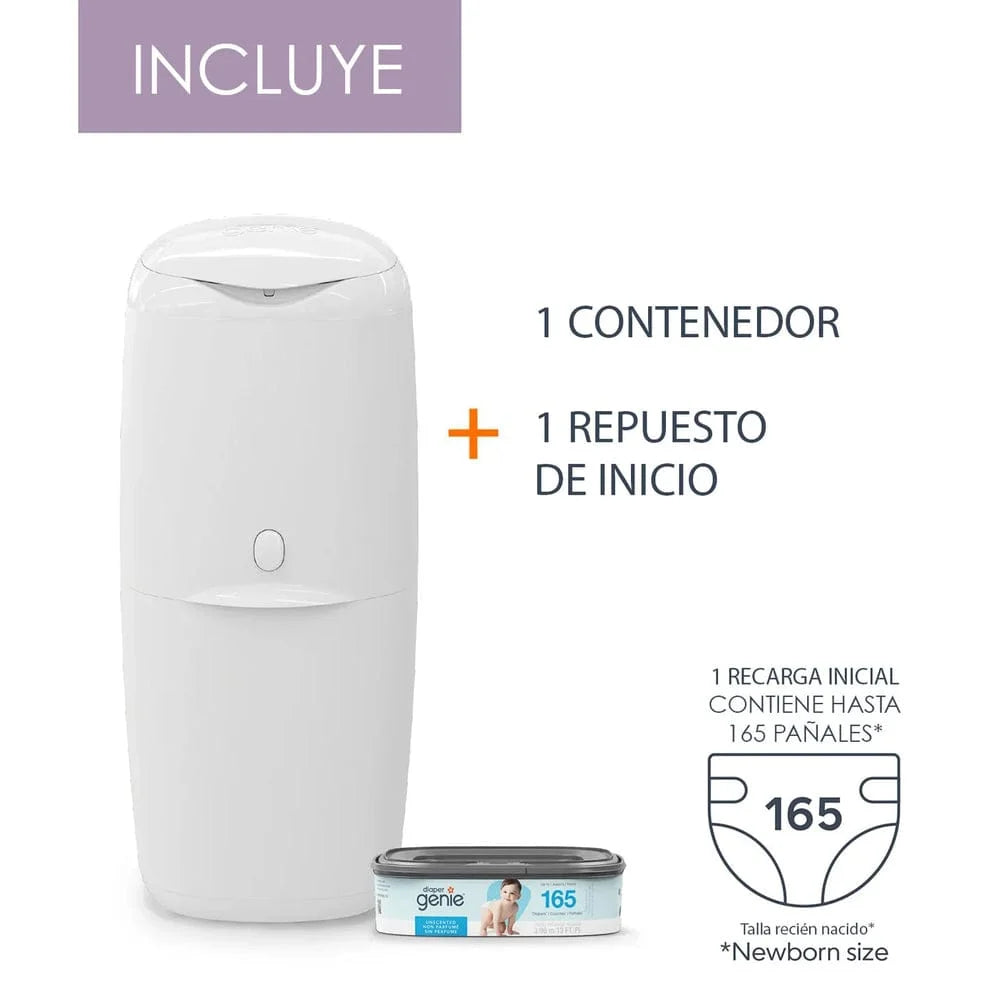 Basurero Contenedor de pañales Compact Pail Diaper Genie