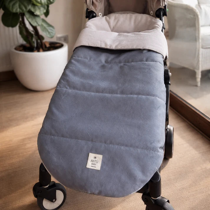 Saco de Coche Gris Marengo Extra Large Antu Baby