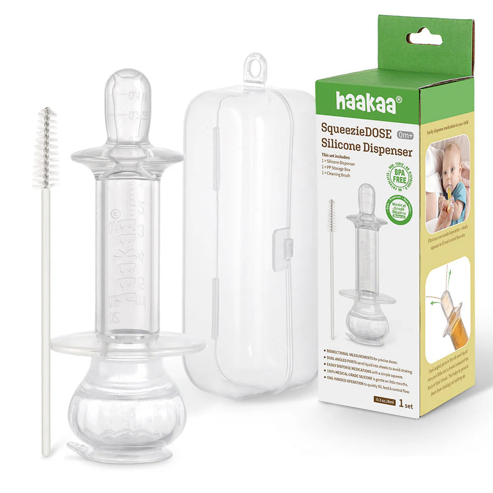 Dispensador de silicona SqueezieDOSE Haakaa