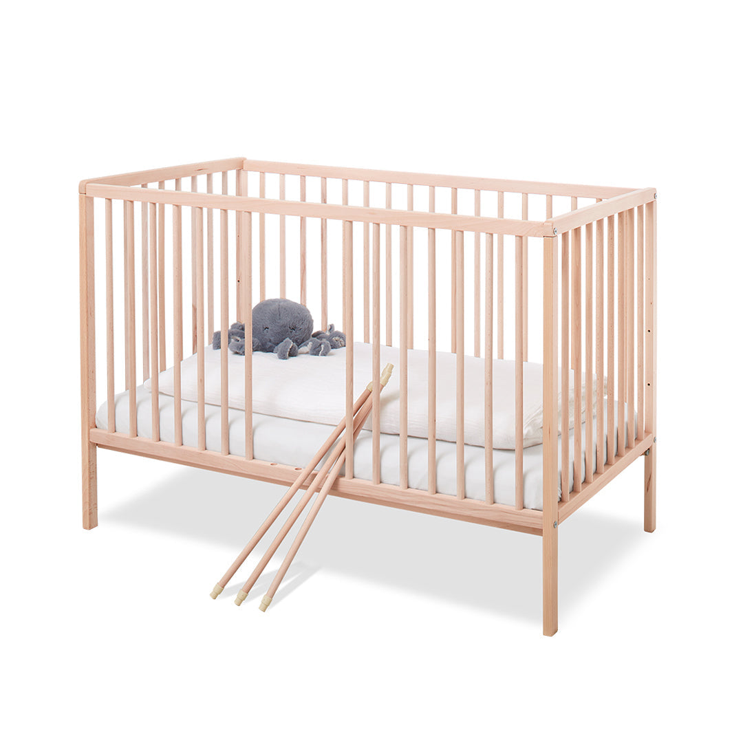 Cuna de madera Hanna 120x60 cm Pinolino