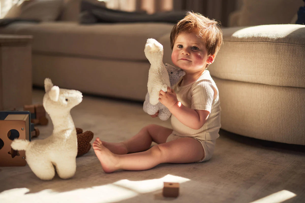 Peluche Llama White pequeño Jollein