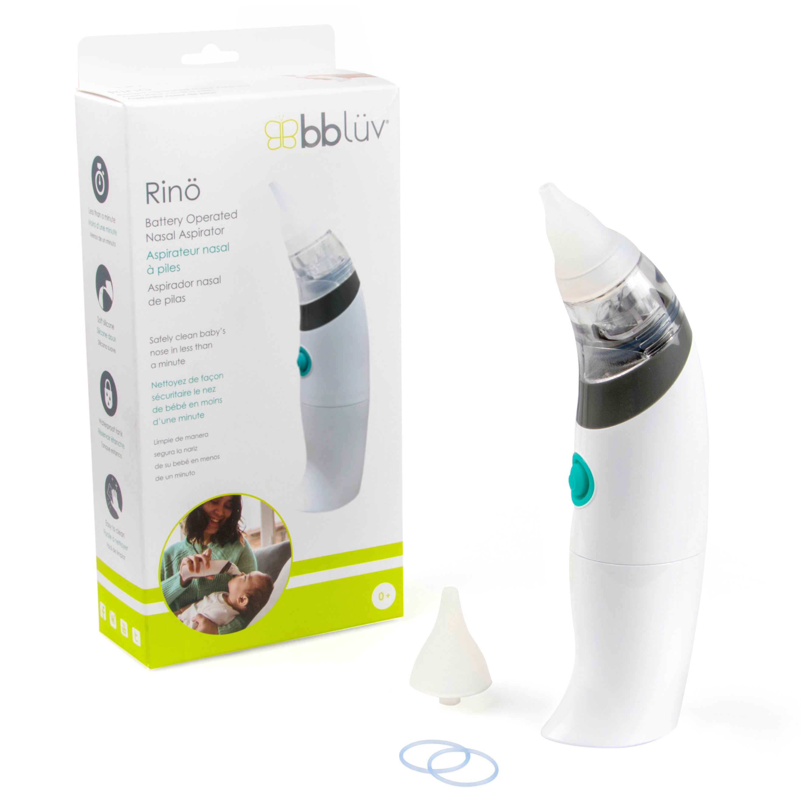 Aspirador Nasal Eléctrico Rino Bbluv