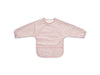Babero manga larga Pale Pink Jollein