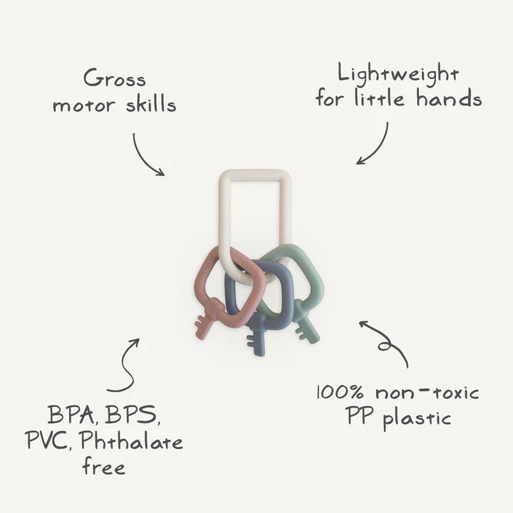 Sonajero Key Toy Mushie