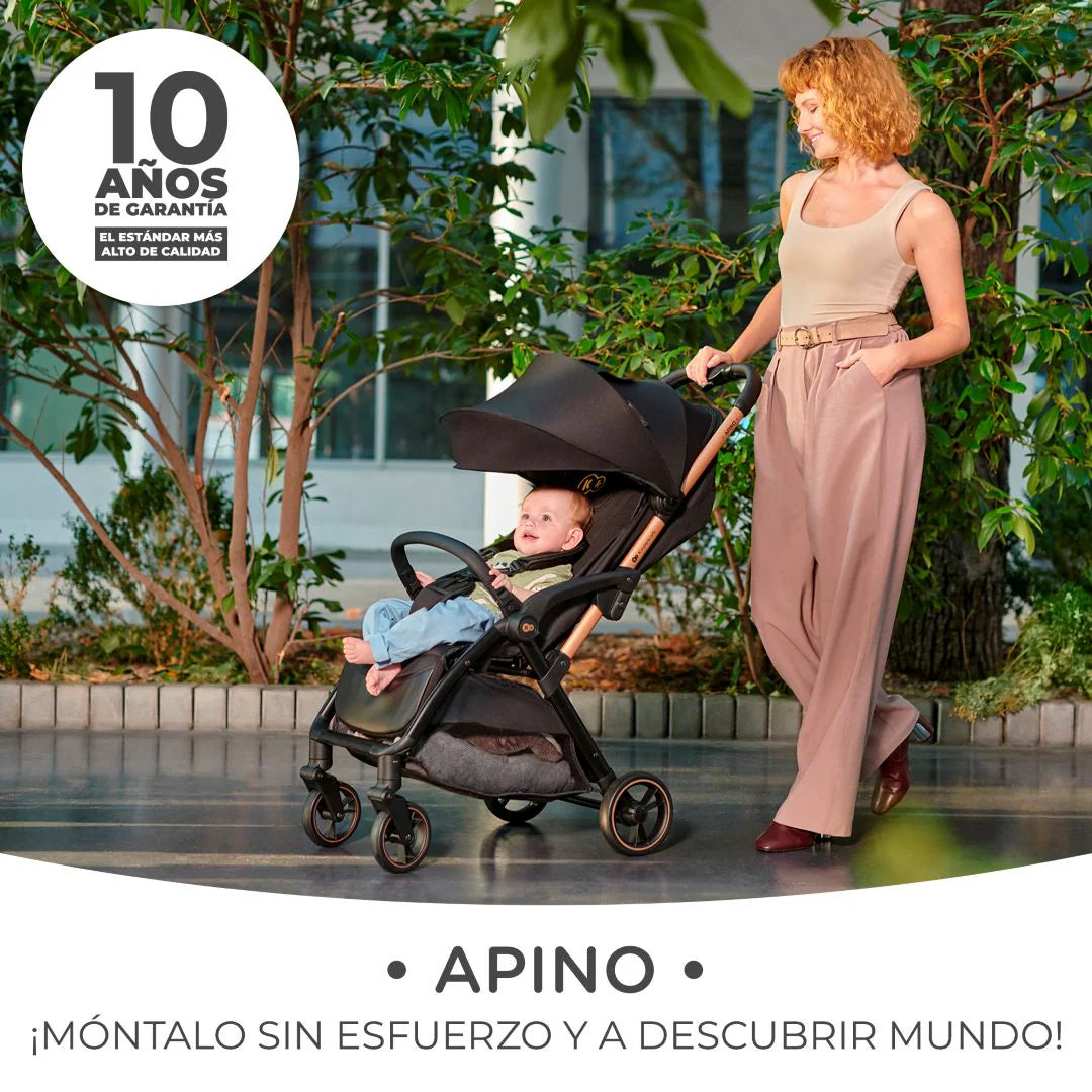 Coche de paseo Apino Raven Black Kinderkraft