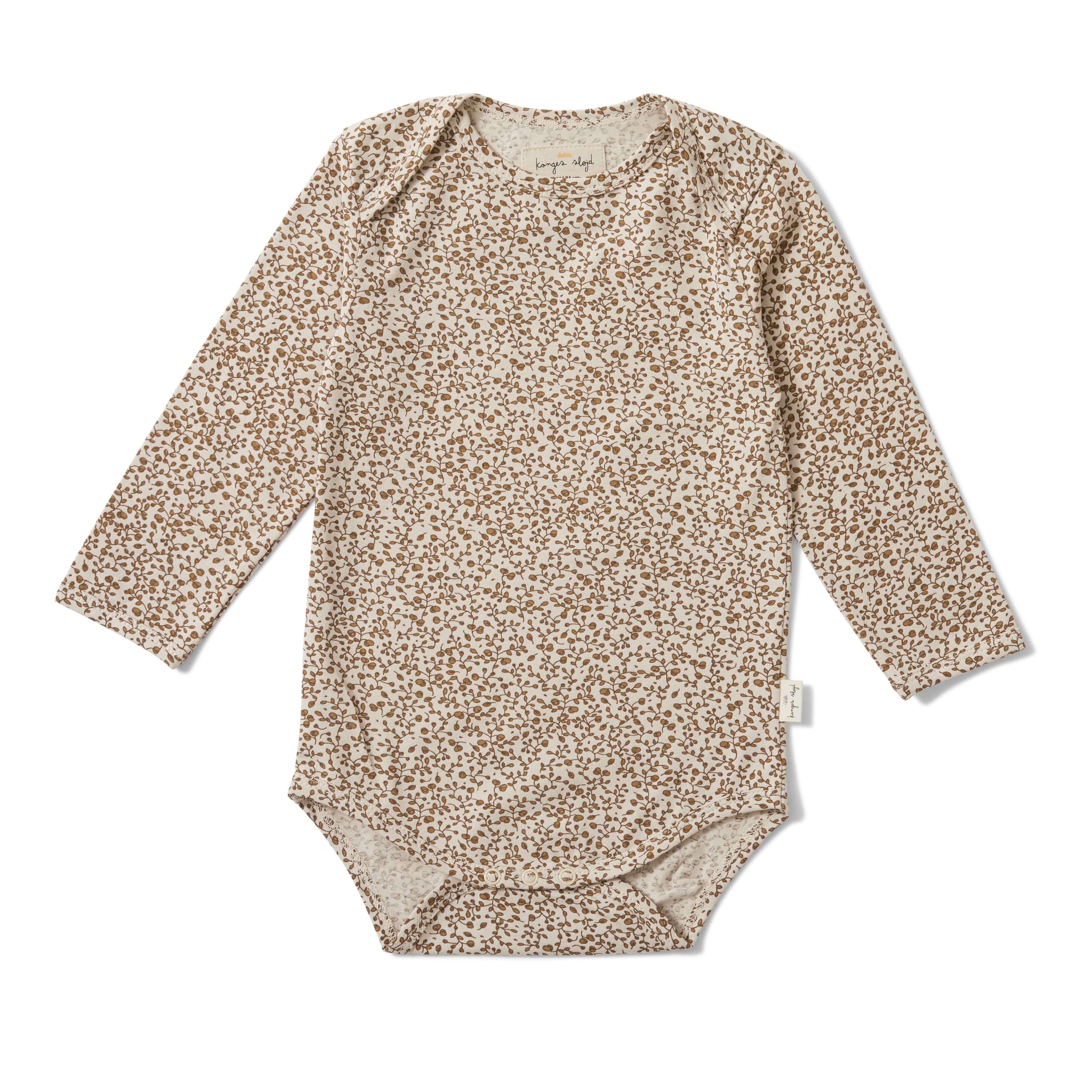 Body Algodón Orgánico Blossom Mist Birk  6M Konges Sløjd