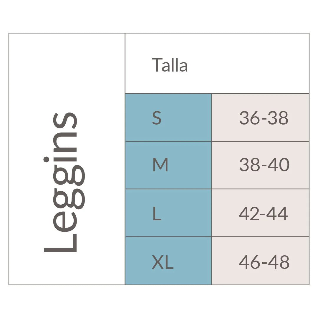 Leggings soporte embarazo Negro Carriwell