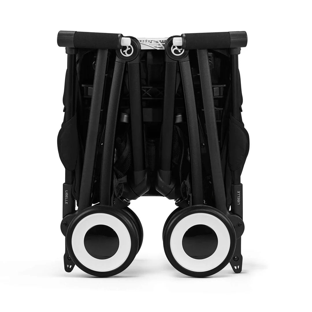 Travel System Coche Libelle + Silla Huevito Aton G + Base Black Magic Black Cybex