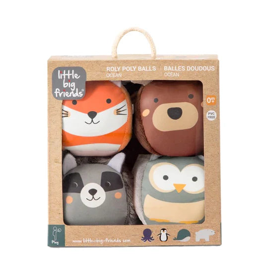 Set de 4 Dooballs Bosque Little Big Friends