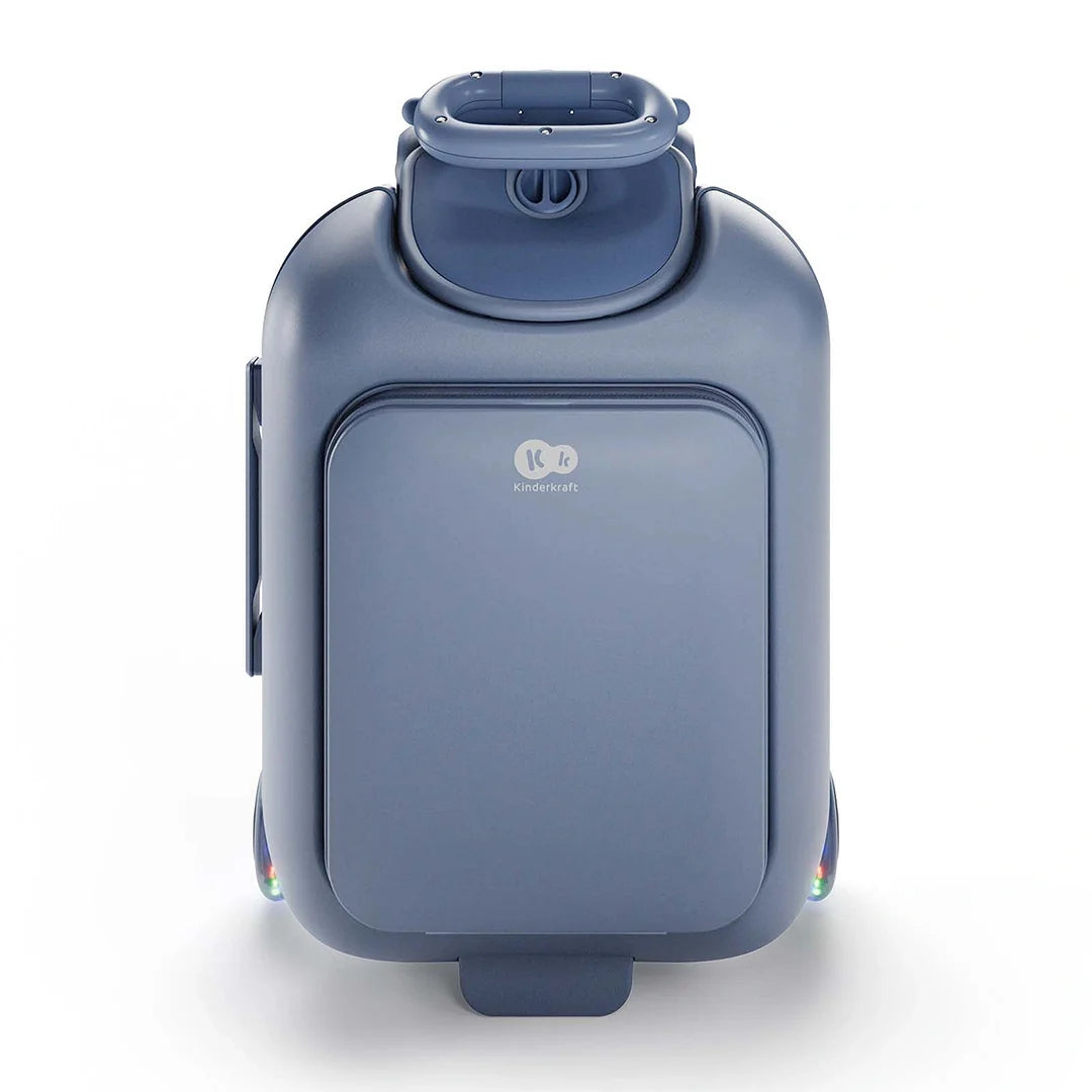 Maleta Infantil 2 en 1 con Asiento CABBY Azul Kinderkraft