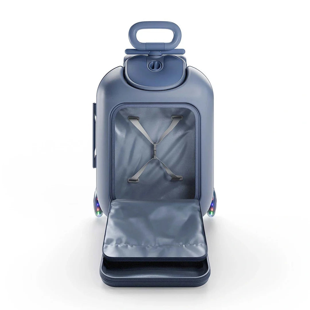 Maleta Infantil 2 en 1 con Asiento CABBY Azul Kinderkraft