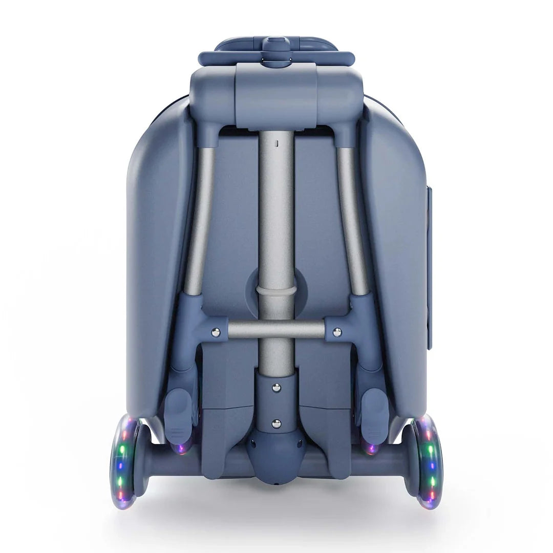Maleta Infantil 2 en 1 con Asiento CABBY Azul Kinderkraft